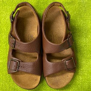 SAS Relaxed Amber Brown Sandals US8